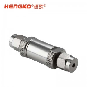 二次配潔凈管道氮?dú)膺^(guò)濾器_0.003μm超純氣體過(guò)濾器